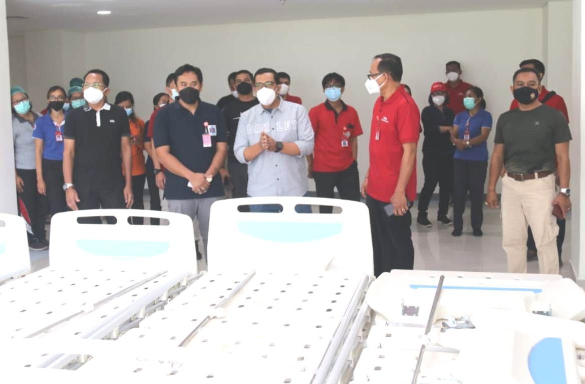 podiumnews.com-Bupati Tabanan Harap RS Nyitdah Siap Beroperasi Penuh di 2022